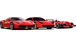 Ferrari 488 con Ferrari 458 Italia y Fórmula
