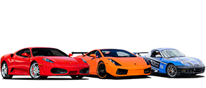 Ferrari f430, Lamborghini Gallardo y Porsche Boxster