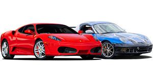 Ferrari F430 y Porsche Boxster Drift