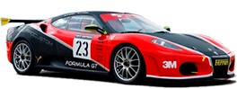 Drive a Ferrari F430 GTS Challenge on a racetrack in FormulaGT.es