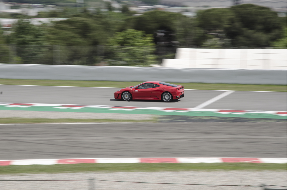 Ferrari F430 F1 en circuito