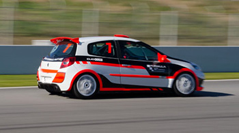 Copilotaje extremo Renault Clio Cup